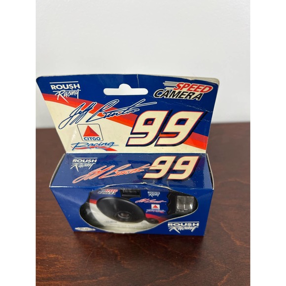 NWT Jeff Burton #99 CITGO Speed Camera indoor/outdoor 35mm Camera with flash - Picture 4 of 5